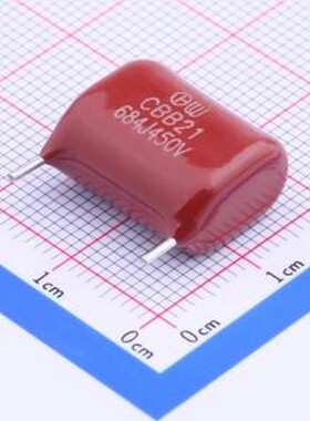 CFC2W684JG14170EBCW1 聚丙烯膜电容(CBB) 680nF ±5% 450V 插件,