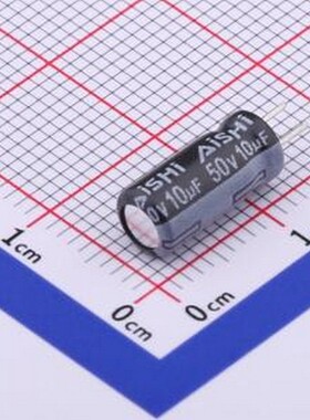 ENB1HM100D11C35TS3 直插铝电解电容 10uF ±20% 50V 插件,D5xL11