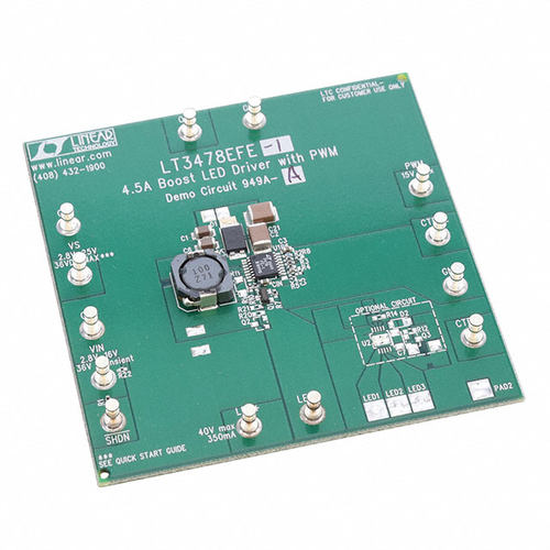 DC949A-A【BOARD DEMO FOR LT3478EFE-1 】