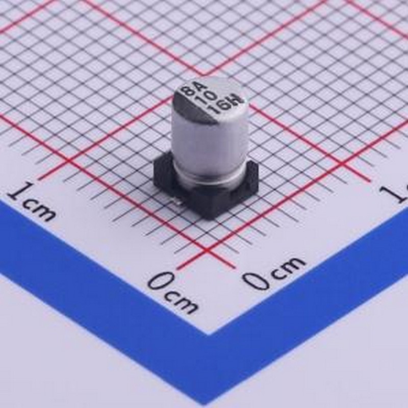 VZH100M1CTR-0406L 贴片型铝电解电容 10uF ±20% 16V SMD,D4xL5.