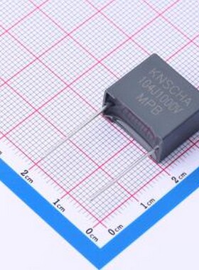 82CL0116 聚丙烯膜电容(CBB) 100nF ±5% 1kV 插件,P=15mm