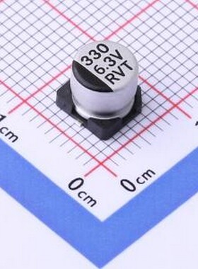 RVT0J331M0605 贴片型铝电解电容 330uF ±20% 6.3V SMD,D6.3xL5.