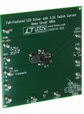 DC1160A【BOARD EVAL LED DRIVER LT3518 】