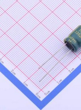 RC035M331LO10*13TH-2A1E 直插铝电解电容 330uF ±20% 35V 插件,