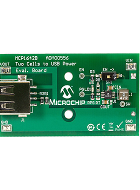 ADM00556【EVAL BOARD MCP1642 AA BATT-USB 】