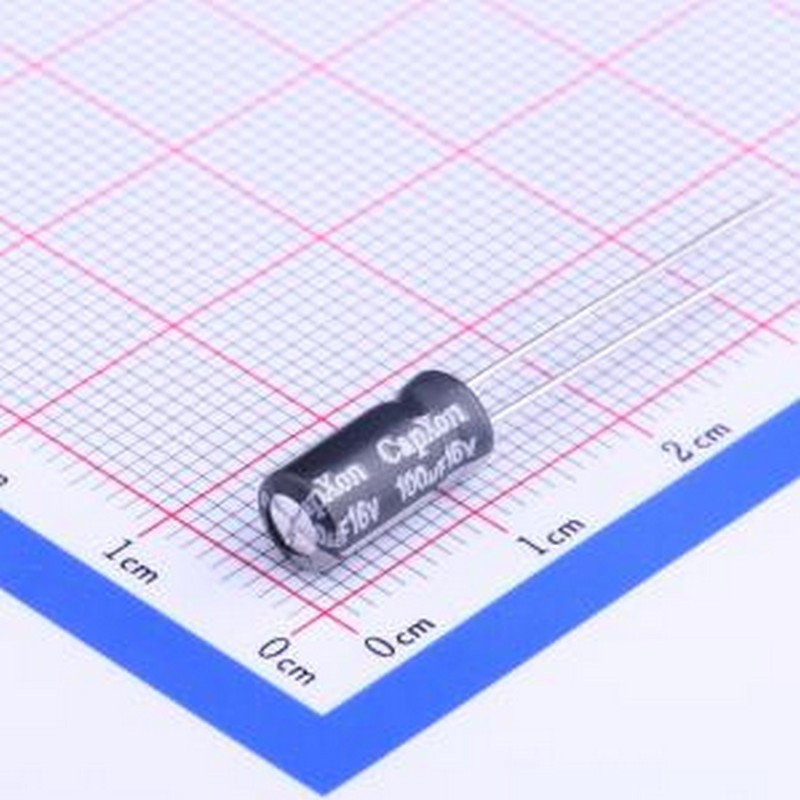GH101M016C110A 直插铝电解电容 100uF ±20% 16V 插件,D5xL11mm