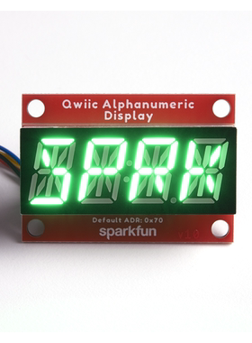 COM-18566【QWIIC ALPHANUMERIC DISPLAY GREEN 】