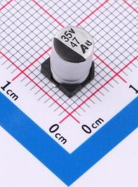 GVU1V476M0609CN 贴片型铝电解电容 47uF ±20% 35V SMD,D6.3xL8.