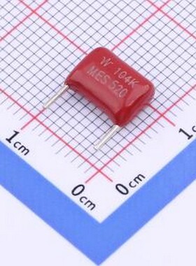 MES104K2B3AS3035A1 薄膜电容 100nF ±10% 520V 插件,P=7.5mm