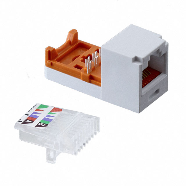 CJ588WHY【CATEGORY 5E, RJ45, LEADFRAME, 8-】