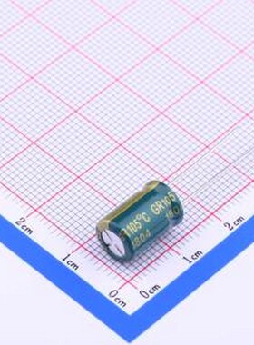 GR108M010F12RR0VL4FP0 直插铝电解电容 绿色 1000uF ±20% 10V