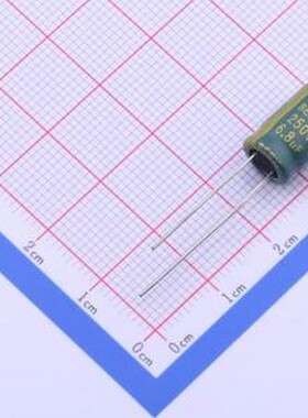 RC250M6R8LO8*12TH-2A1E 直插铝电解电容 6.8uF ±20% 250V 插件,