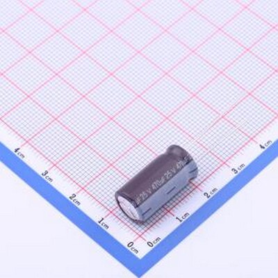 RXJ471M1EBK-1020 直插铝电解电容 470uF ±20% 25V 插件,D10xL20