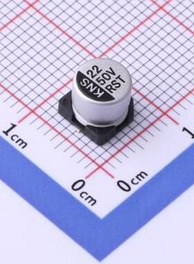 RST22UF50V026 贴片型铝电解电容 22uF ±20% 50V SMD,D6.3xL5.4m