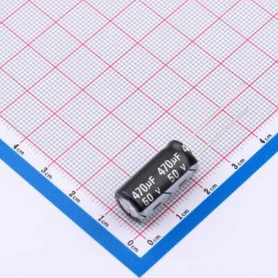 DGA050M477H203S1AA 直插铝电解电容 470UF ±20% 50V 插件,D10xL