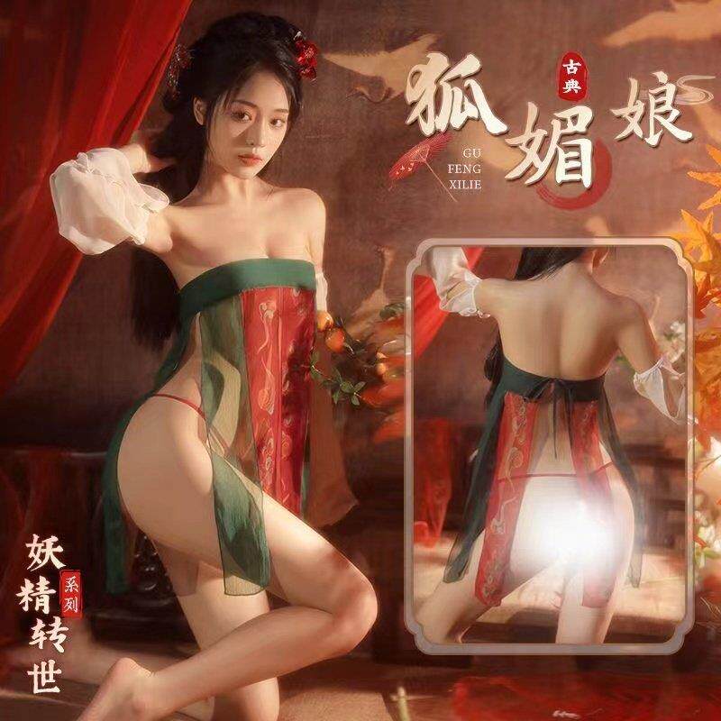 古代肚兜网红睡衣吊带女性薄款女抹胸