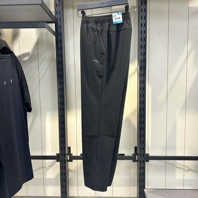 安踏型动裤男2025秋季新款针织健身跑步休闲2直筒长裤152537314N