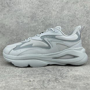 安踏潮拜5S休闲鞋男鞋2024秋冬款老爹鞋2复古加绒运动鞋112448841