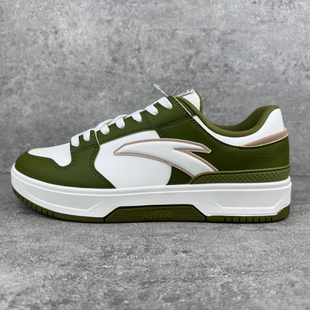 安踏板鞋男2025年春季新款厚底运动鞋休闲板鞋百搭男鞋112518010