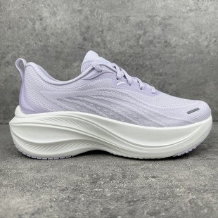 安踏叶子花瓣跑步鞋女鞋2025夏季新款厚底1舒适运动鞋子122525535