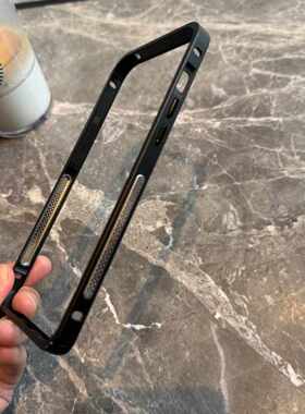 金属边框 iPhone14promax手机壳适用苹果13promax保护套散热新款14plus边框12promax黑色16promax边框壳