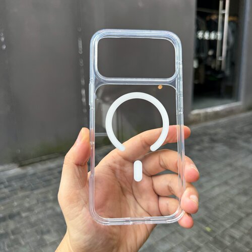 四角防摔 苹果18promax手机壳适用iPhone18 pro max透明磁吸保护套17pro硅胶软边16/15新款14高品质