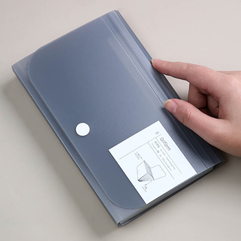 델리 5561 소형 미니 오르간 가방 A6 빌 가방 13 게이트 빌 수납 분류 업무 가방 파일 가방