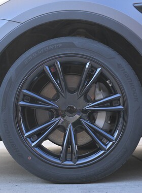 适用于特斯拉ModelY版轮毂盖罩19寸运动款y包边轮胎帽丫