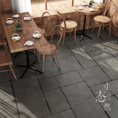 中古风曲边古堡砖莱姆石瓷砖