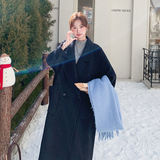 大货2025冬季新款简约时尚双面呢大衣2D107/8511/P275控418，女装毛呢外套，2D107