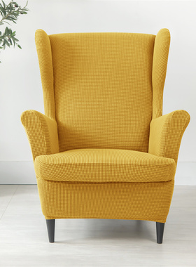 加厚老虎椅套斯佳蒙高背休闲单人沙发套万能弹力懒人沙发套防尘罩