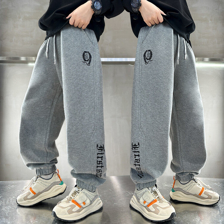 童装男童裤子秋冬装中大童卫裤秋款儿童运动裤男孩休闲时尚长裤潮