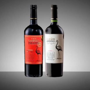 醉鹅娘白鸟热红酒如饴火烈鸟梅洛订婚干红原瓶进口葡萄酒