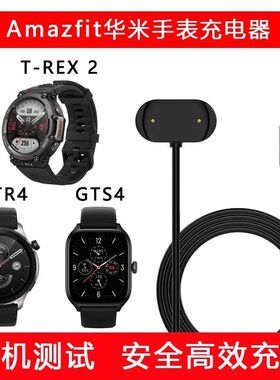 适用Amazfit跃我华米手表GTS4\GTR4\T-Rex2充电器A2165A2167A2169