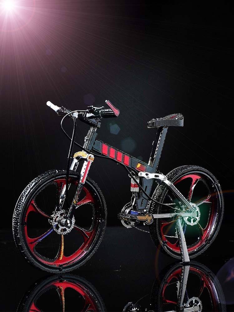 钢魔像3D立体拼装14金属拼图玩具