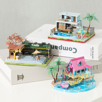 钢达3D立体拼装14金属拼图玩具
