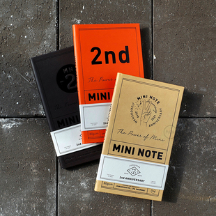 PH7硬壳精装 NOTE迷你7系列两周年纪念款 笔记本野帐本 MINI 九口山