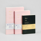 九口山原创新L 美食 D系列美食笔记本手绘创意烹饪私房菜谱手帐本