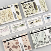 九口山野风集自然收集物冬季 主题笔记本加厚纸张多功能空白手帐本