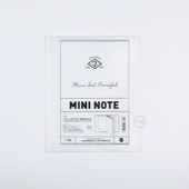 NOTE 九口山 MINI 迷你7笔记本手帐EVA透明保护封套书衣书皮