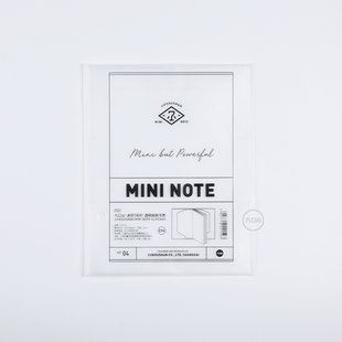 迷你7笔记本手帐EVA透明保护封套书衣书皮 NOTE 九口山 MINI