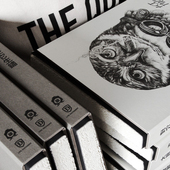 B5空白笔记本手帐本绘图本记事本 原创 九口山×耿伟 猫头鹰系列