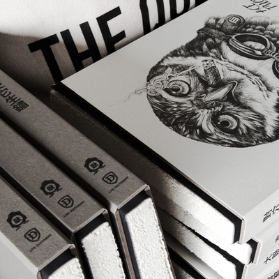 九口山耿伟猫头鹰系列原创手帐本