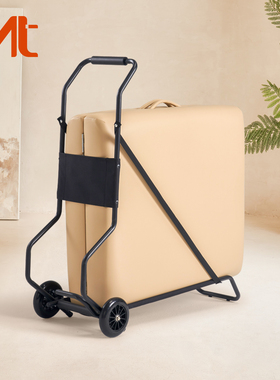 MT按摩床推车手拉车折叠便携搬运车拉货购物推车拉杆车小拉车TC01