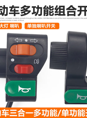 多功能喇叭三合一电动车电瓶车