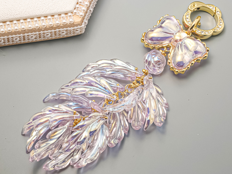 海蒂家10个装k16mm透明款玫瑰花