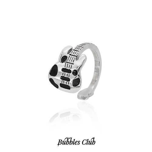 BubblesClub情侣钛钢摇滚吉他