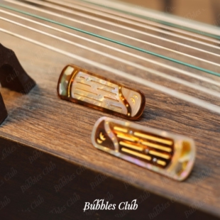 BubblesClub原创《琦筝异宝》系列古筝边夹新中式刘海夹配饰国风