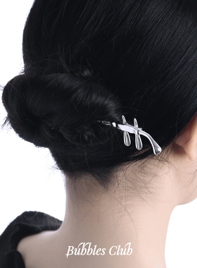 Bubblesclub卿隹二胡系列 原创设计二胡琴头发簪新中式发钗