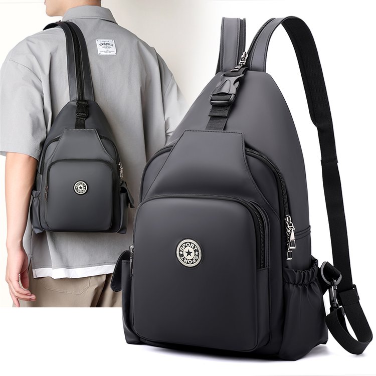 多用小型双肩包男胸包潮牌迷你轻便学生书包运动短途旅行小背包男